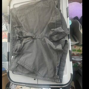 Faded Black American Eagle Shorts - Size 6